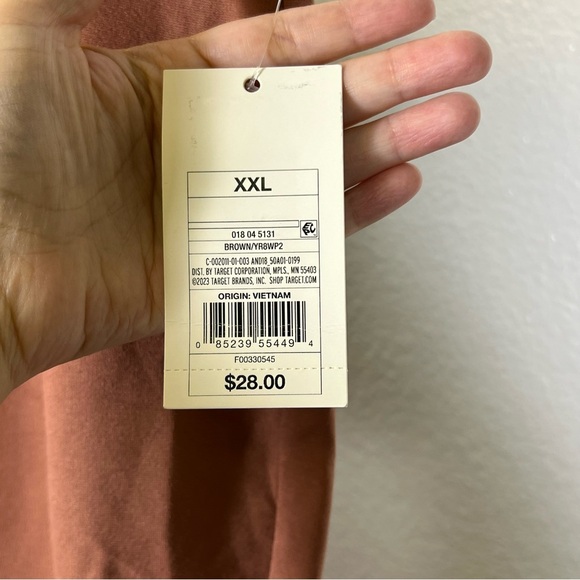 A New Day Women’s Brown Pants Size XXL - Picture 5 of 9